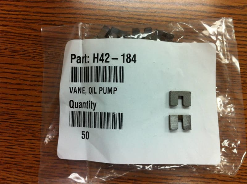 Replacement Oil Pump Vane ( H42-184) for LeRoiDresser