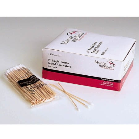 photo of 6in Non-Sterile Cotton Tipped Applicator
