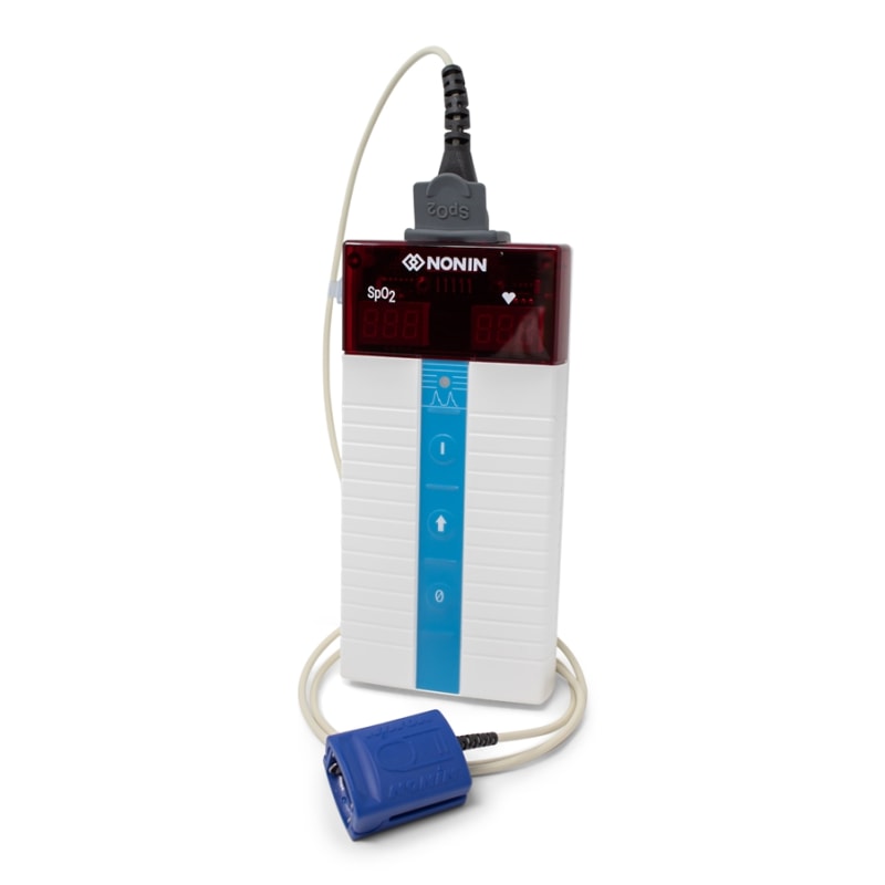 Nonin Pulse Oximeter - Fingertip with Handheld Monitor - 8500 series Nonin Pulse Oximeter - Fingertip with Handheld Monitor - 8500 series
