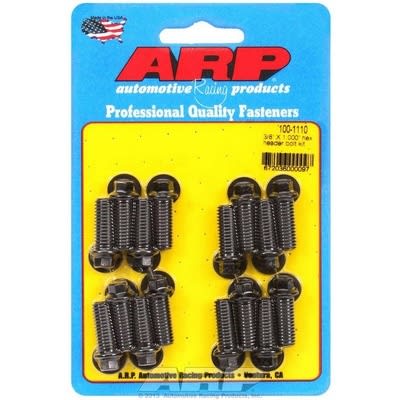 ARP Header Bolts 3/8-16 X 1" Set of 16