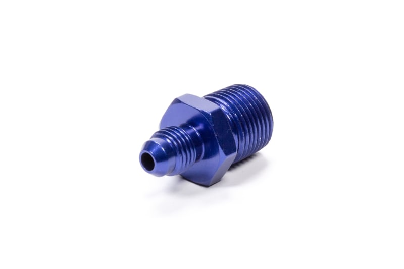 Fragola --04 AN to 3/8 NPT Adapter Fitting Blue