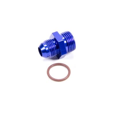 Fragola -10 ORB 7/8-14 Thread to -8 AN Flare Adapter Blue