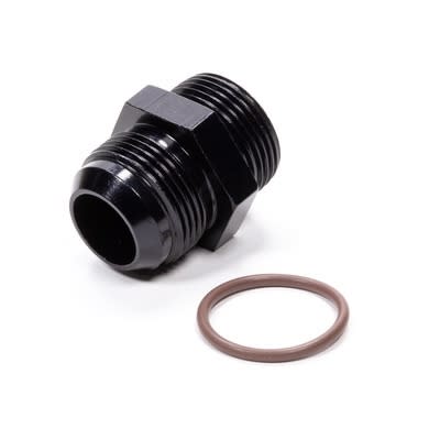 Fragola -10 ORB 7/8-14 Thread to -12 AN Flare Adapter Black
