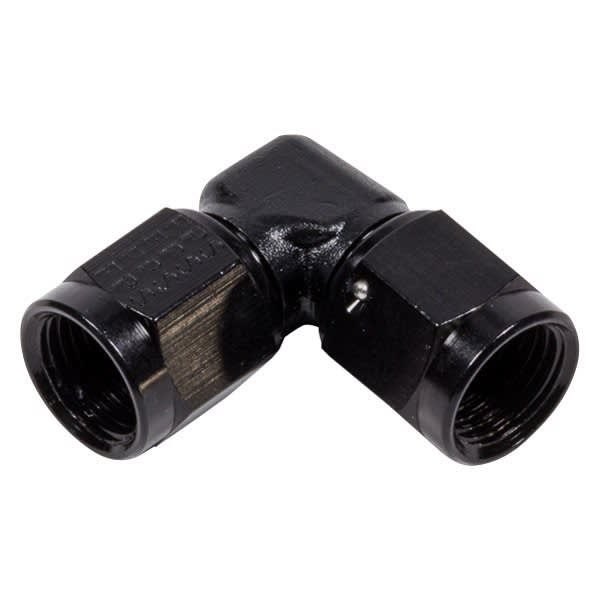 -06 Female to Female 90Â° Black Coupler