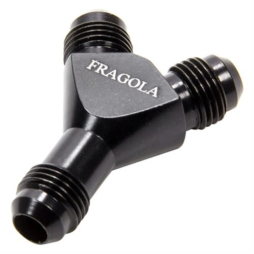 Fragola -10 AN Male Y Fitting Black