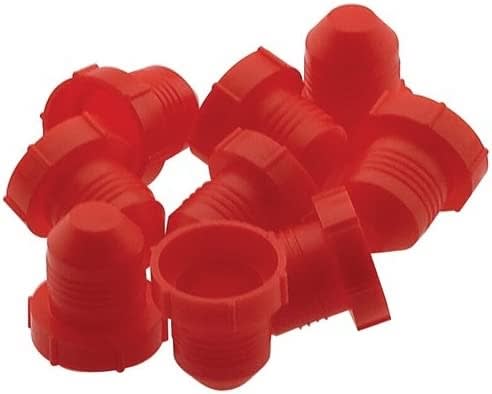 -8 Plastic Male Plug  3/4-16 (10 Pack)