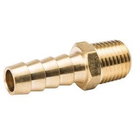 1/2" Hose to 3/8" Male Pipe hose Barb Brass