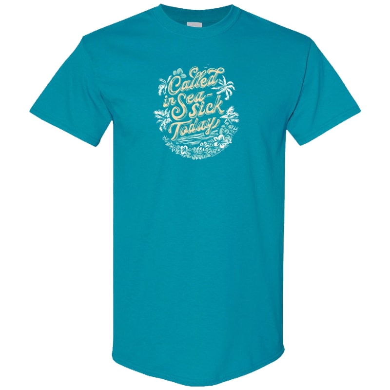 SC Soft Called In Sea Sick Today - Tropical Blue
