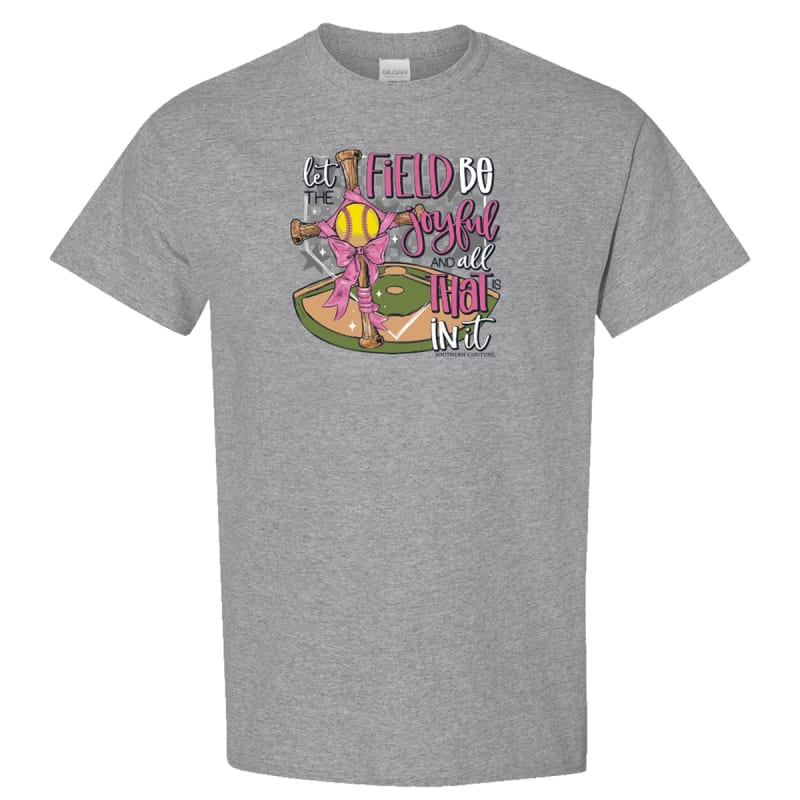 SC Soft Field Be Joyful Softball - Sport Grey