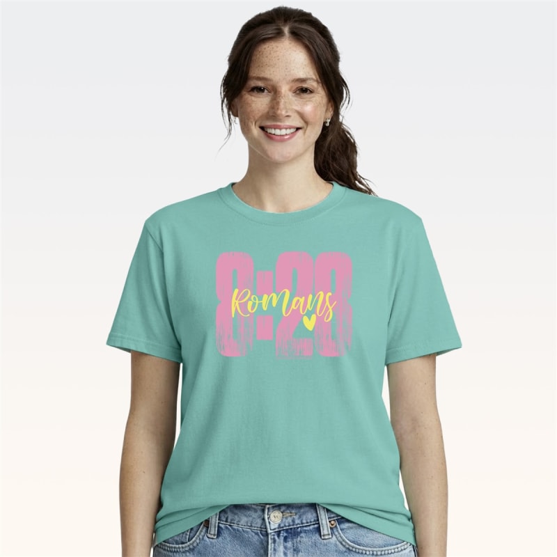 SC Comfort Romans 8:28 - Chalky Mint