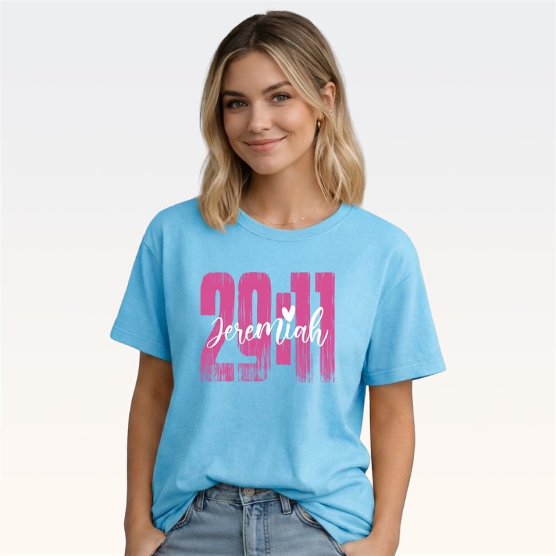 SC Comfort Jeremiah 29:11 - Lagoon Blue
