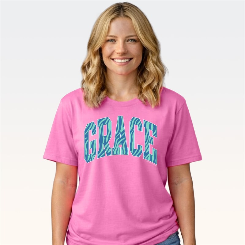 SC Comfort Zebra Print Grace - Neon Pink