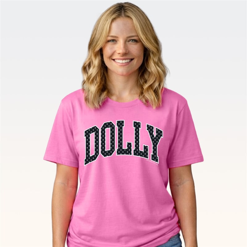 SC Comfort Polka Dot Dolly - Neon Pink