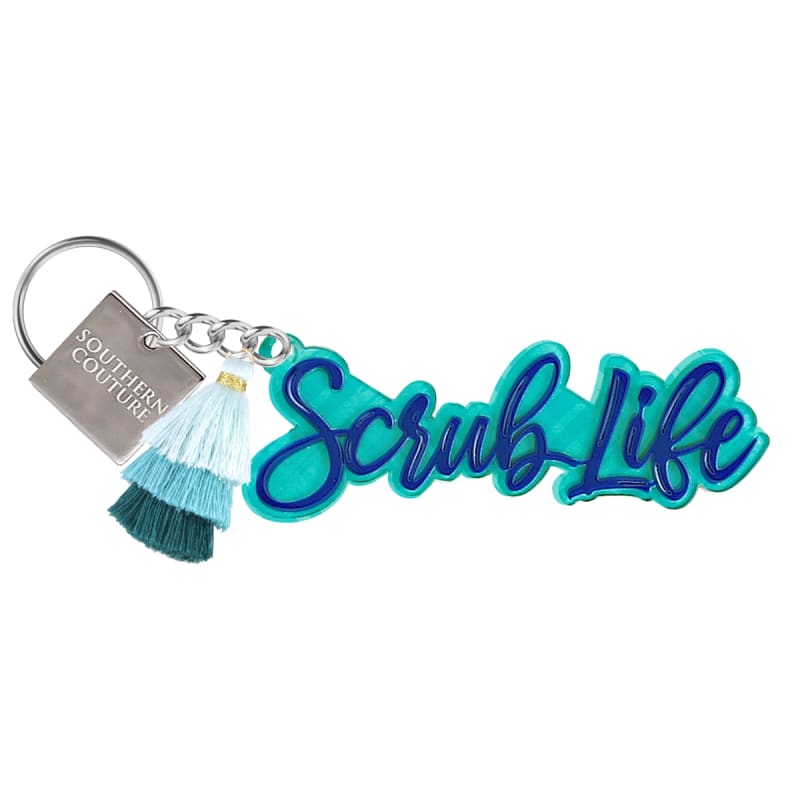 SC Acrylic Word Keychains-Scrub Life