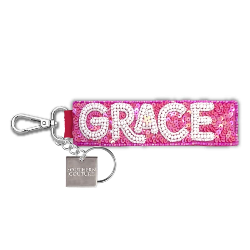 SC Beaded Keychain - Grace