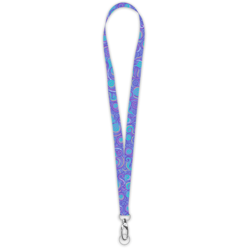 SC Swirls Lanyard
