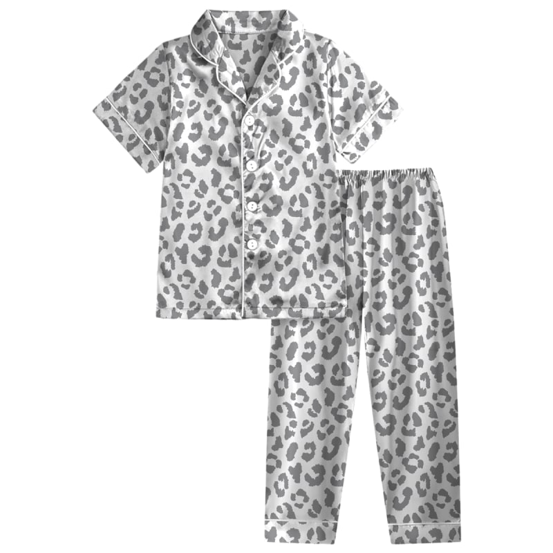 SC Lounge Pant Set - Grey Leopard SC Lounge Pant Set - Grey Leopard