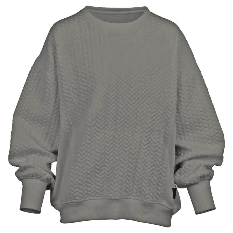 SC Cable Knit Pullover - Grey
