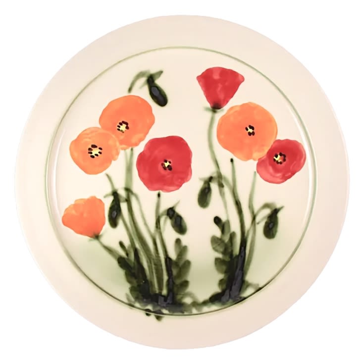Poppy Platter by Will Sandford