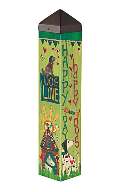 Happy Dog 20" Art Pole