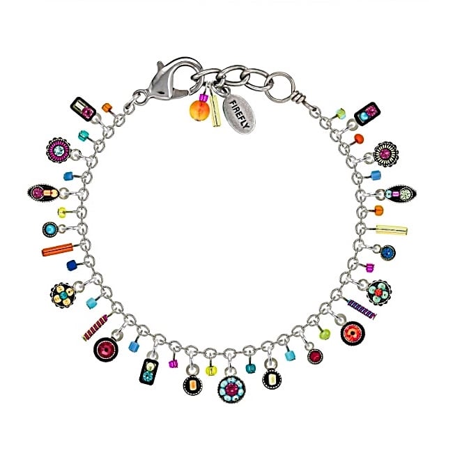 Firefly Delicate Mosaic Bracelet in Multi-color