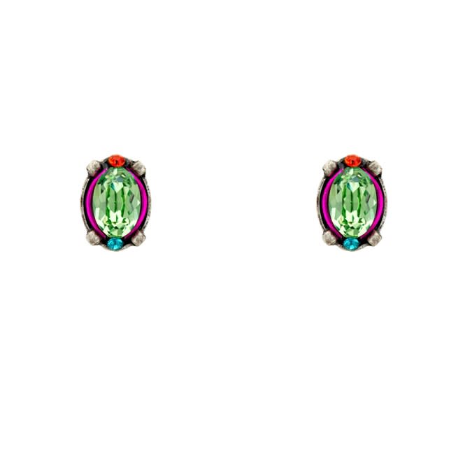 Firefly Stud Post Earring in Peridot