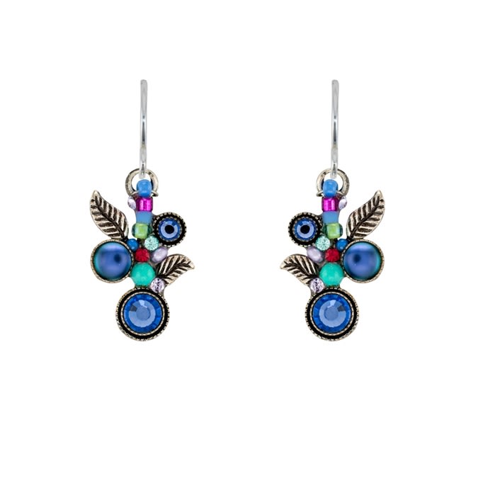 Firefly Moonlight Floral Earring in Tanzanite