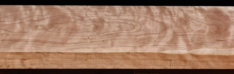 Thick Curly Cherry - 92 1/2" x 8 11/16" x 2 13/16" - $280.00