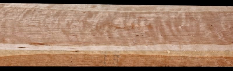 Thick Curly Cherry - 92 3/4" x 9 15/16" x 2 3/4"+ - $290.00