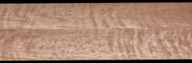 Curly Cherry - 2 Pcs -  57 1/2" x 8 1/4" x 13/16"+ - $85.00