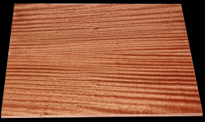 Book-Matched Quarter-Sawn Sapele Acoustic Body - 2 Pcs - 23" x 10" x 1/2"+  - $100.00