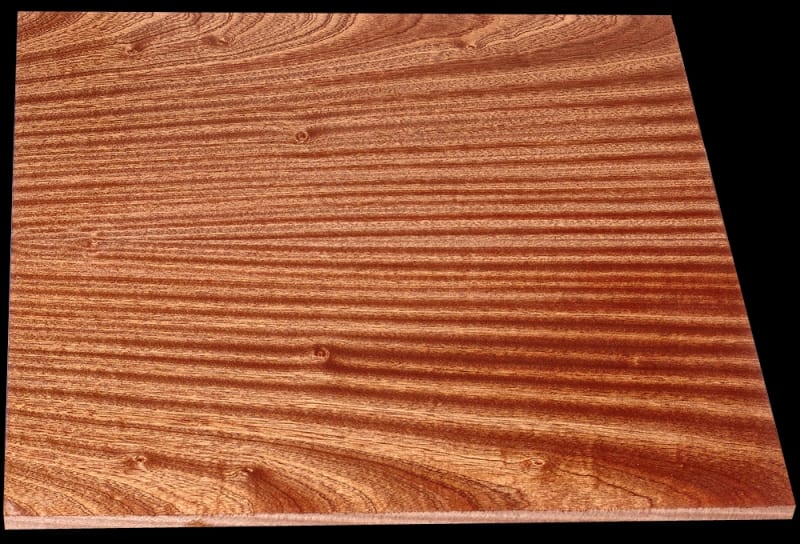 Book-Matched Quarter-Sawn Sapele Acoustic Body - 2 Pcs - 20" x 10 1/8" x 1/2"+  - $95.00