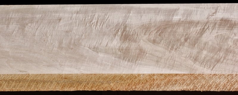 Extra-Wide Thick Curly Silver Maple - 95" x 12 1/8" x 2 11/16"+ - $240.00