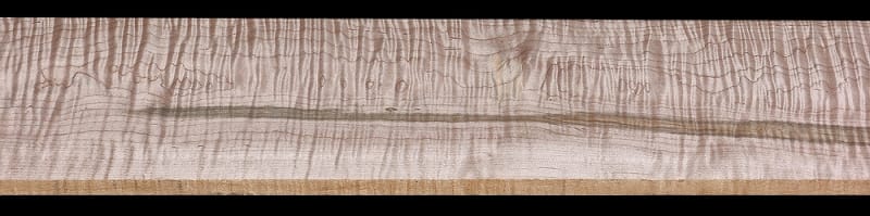 Curly Maple - 93 1/2" x 8 7/8" x 13/16" - $85.00