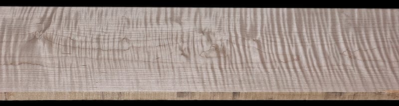 Curly Maple - 95" x 9" x 3/4" - $95.00 Curly Maple - 95" x 9" x 3/4" - $95.00