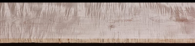 Curly Maple - 119" x 8 1/4" x 13/16" - $80.00 Curly Maple - 119" x 8 1/4" x 13/16" - $80.00