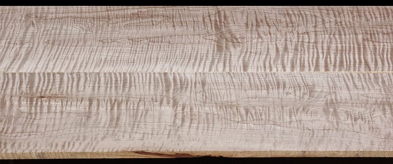 Wide Curly Maple - 2 Pcs - 53 1/4" x 11 1/8" x 3/4"+ - $130.00 Wide Curly Maple - 2 Pcs - 53 1/4" x 11 1/8" x 3/4"+ - $130.00
