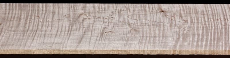 Curly Maple - 95" x 9 11/16" x 13/16" - $95.00
