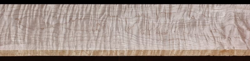 Curly Maple - 81 3/4" x 8 3/16" x 7/8" - $80.00 Curly Maple - 81 3/4" x 8 3/16" x 7/8" - $80.00