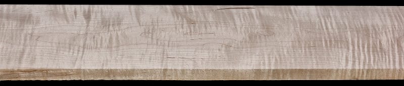 Curly Maple - 91 3/4" x 8 3/16" x 1 1/8"+ - $52.00