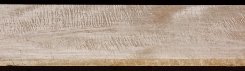 Curly Hard Maple - 95" x 9 11/16" x 1 1/8"+ - $105.00 Curly Hard Maple - 95" x 9 11/16" x 1 1/8"+ - $105.00
