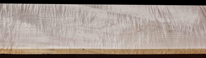 Wide Curly Maple - 92 3/4" x 10 5/16" x 1 1/16"  - $125.00
