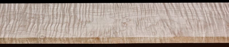 Curly Maple - 93 3/8" x 7 1/8" x 1 1/16"  - $100.00
