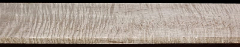 Curly Maple - 92 7/8" x 7 1/16" x 1 1/16"  - $88.00