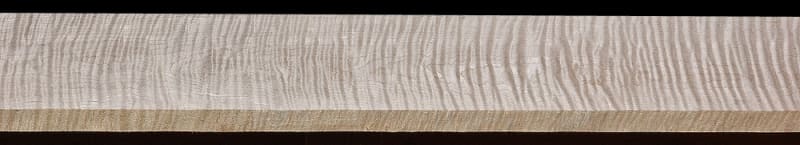 Curly Maple - 74 3/8" x 6" x 1 1/8"  - $65.00