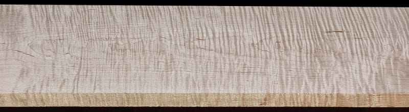 Curly Maple - 106 3/4" x 9 7/16" x 1 1/8"  - $145.00