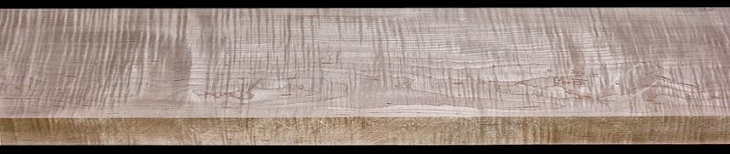 Curly Maple - 57 1/4" x 8 5/8" x 1 13/16"+ - $105.00