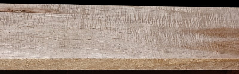 Wide Heartwood Curly Hard Maple  - 69 1/2" x 10" x 1 13/16"+ - $120.00