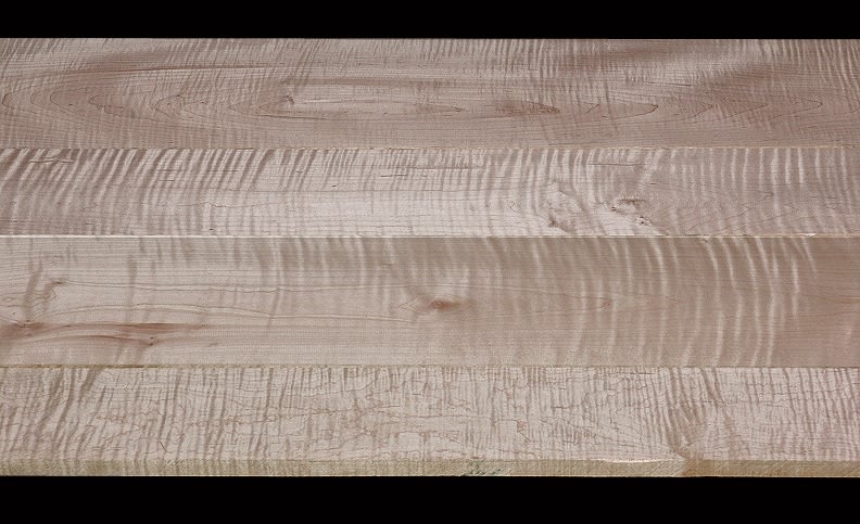 Nicely Figured 4/4 Curly Maple -      Click on Picture for Description and Inventory