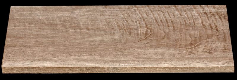 Curly White Oak  - 19 15/16" x 8 3/8" x 13/16" - $18.00
